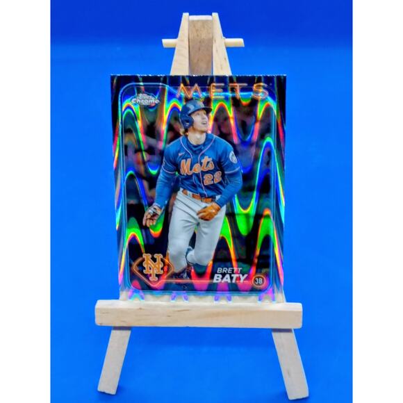 2024 Bowman Chrome - My 1st Bowman Pete Alonso #M1B-37 Mojo Refractor - Picture 1 of 2